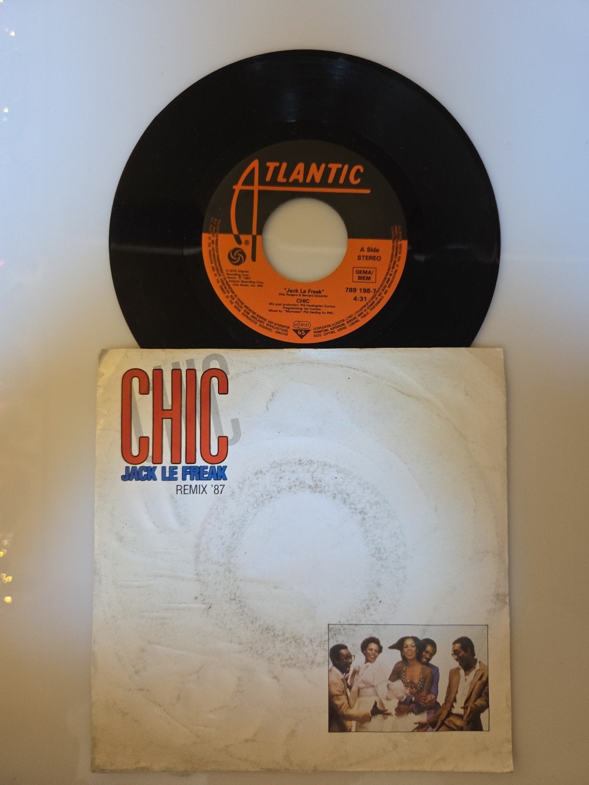 Chic - Jack Le Freak, Cd's en Dvd's, Ophalen of Verzenden, Gebruikt, 7 inch, Pop
