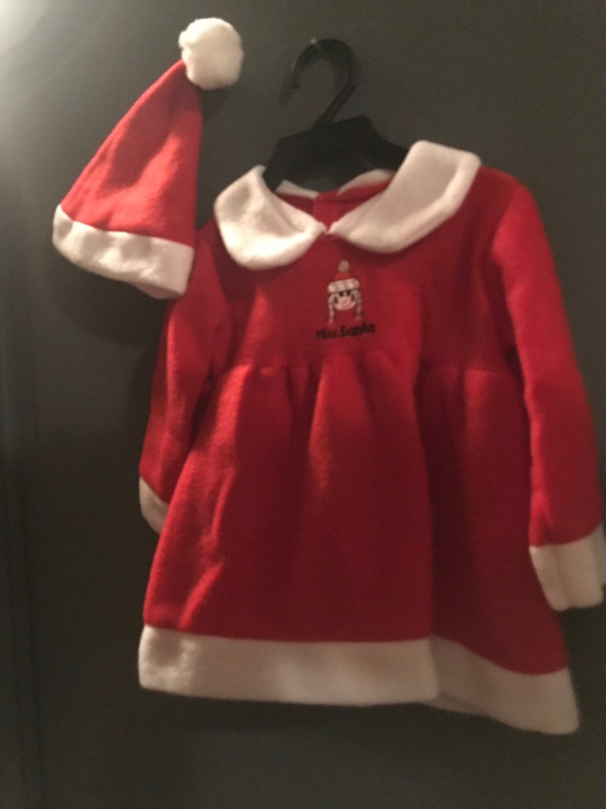 Kerstjurkje met mutsje voor baby/peuter maat 89-86, Kinderen en Baby's, Carnavalskleding en Verkleedspullen, Zo goed als nieuw