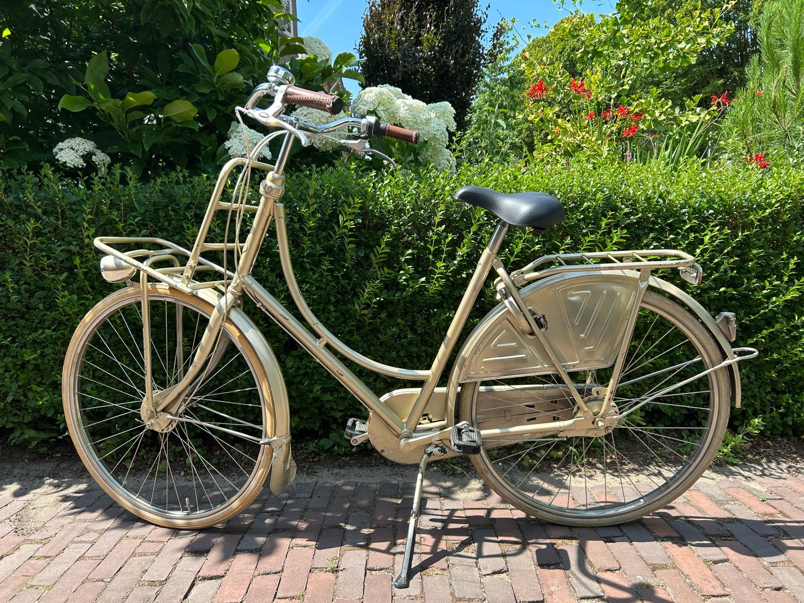 Batavus fiets met versnelling, 28 inch, Ophalen, Gebruikt, Velgrem, Versnellingen