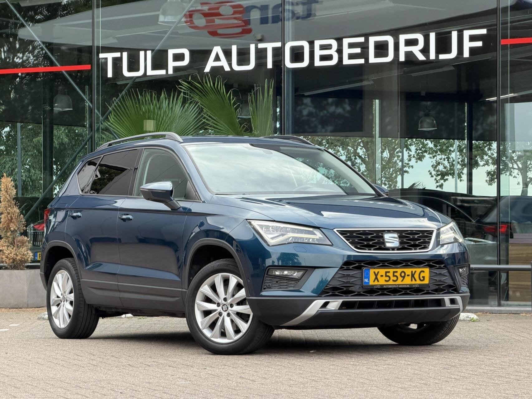 Seat Ateca 1.4 EcoTSI Style Business Intense Automaat 2018, Stof, Gebruikt, 4 cilinders, 150 pk