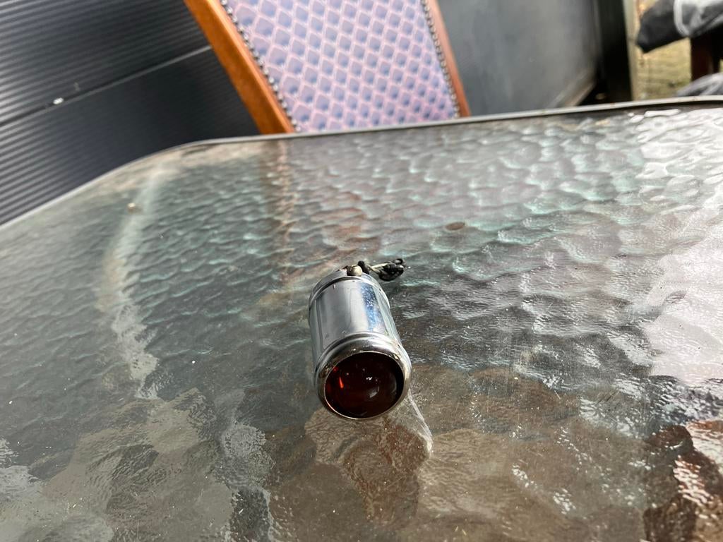 Achterlamp motorfiets Record Velp voor WO2, Motoren, Ophalen, Nvt, Nvt, Nvt