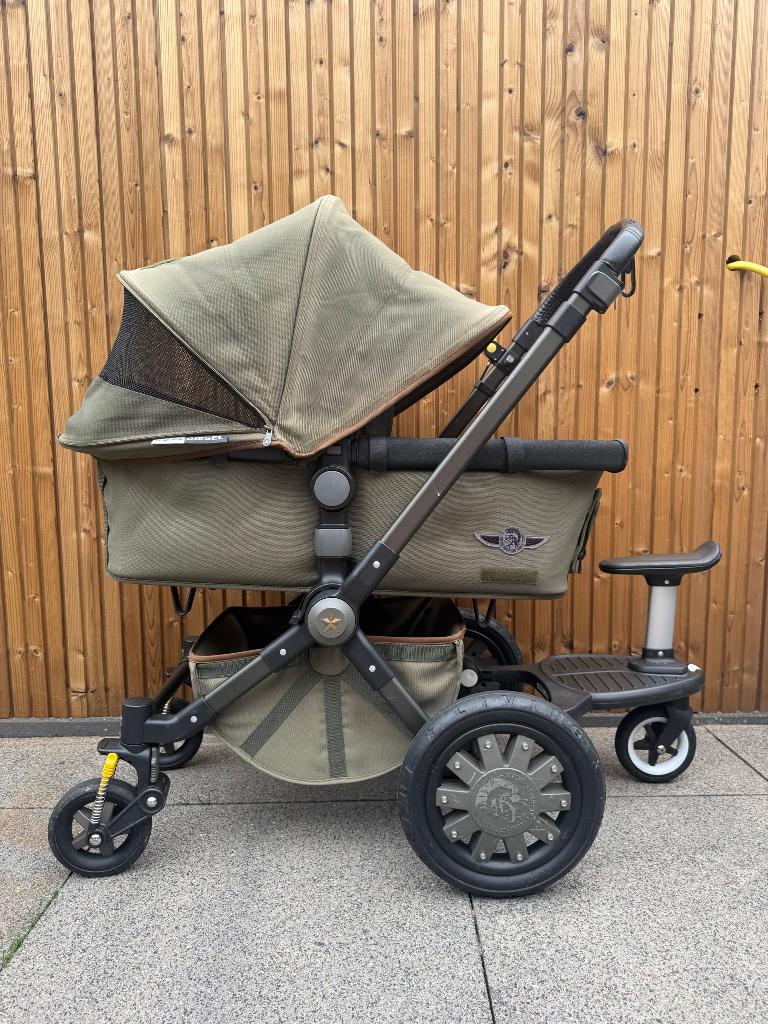 Kinderwagen, Kinderen en Baby's, Kinderwagens en Combinaties, Gebruikt, Kinderwagen, Bugaboo, Duowagen, Ophalen