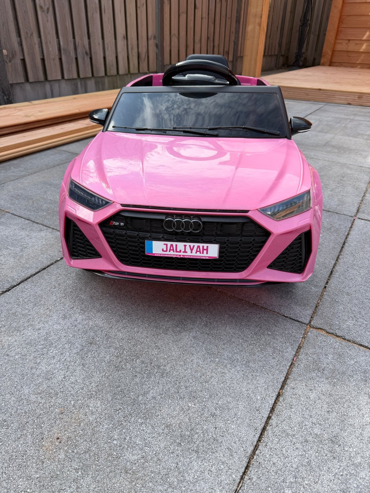 Audi RS6 Bestuurbare Auto met Bluetooth - Roze, Ophalen, Gebruikt, Afstandsbediening