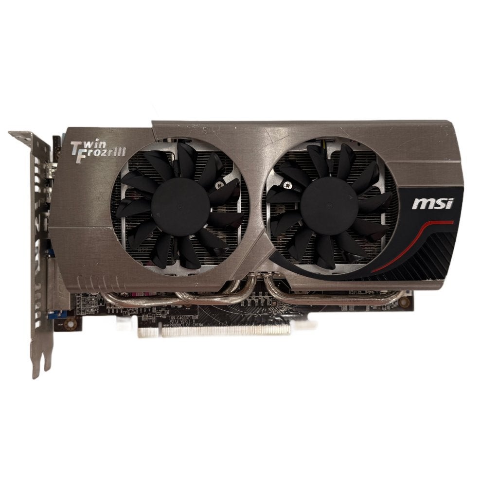 MSI Radeon HD 7850 Twin Frozr GDDR5 2GB Videokaart, Computers en Software, Videokaarten, MSI, Gebruikt, Support@msi.com, No. 69, Lide St., Zhonghe Dist.
New Taipei City 235
Taiwan
