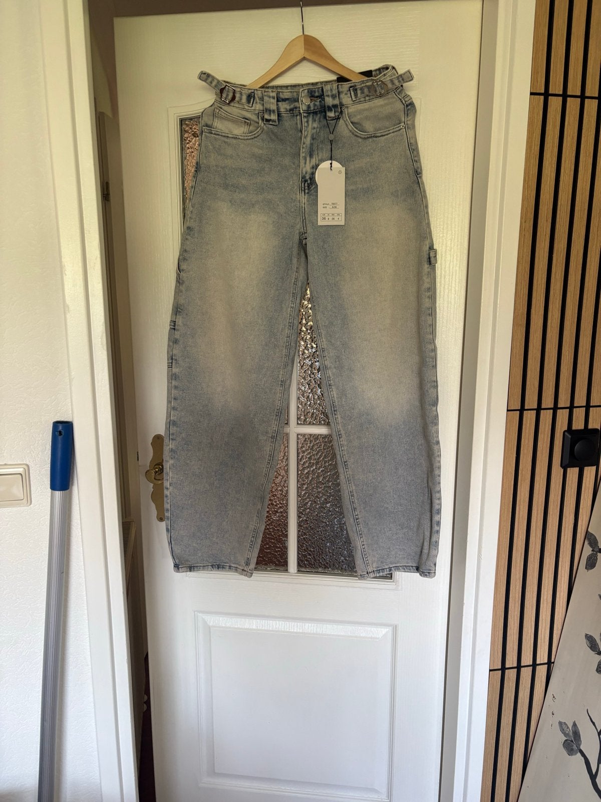 Ballon spijker broek, Blauw, Nieuw, Ophalen of Verzenden, W28 - W29 (confectie 36)