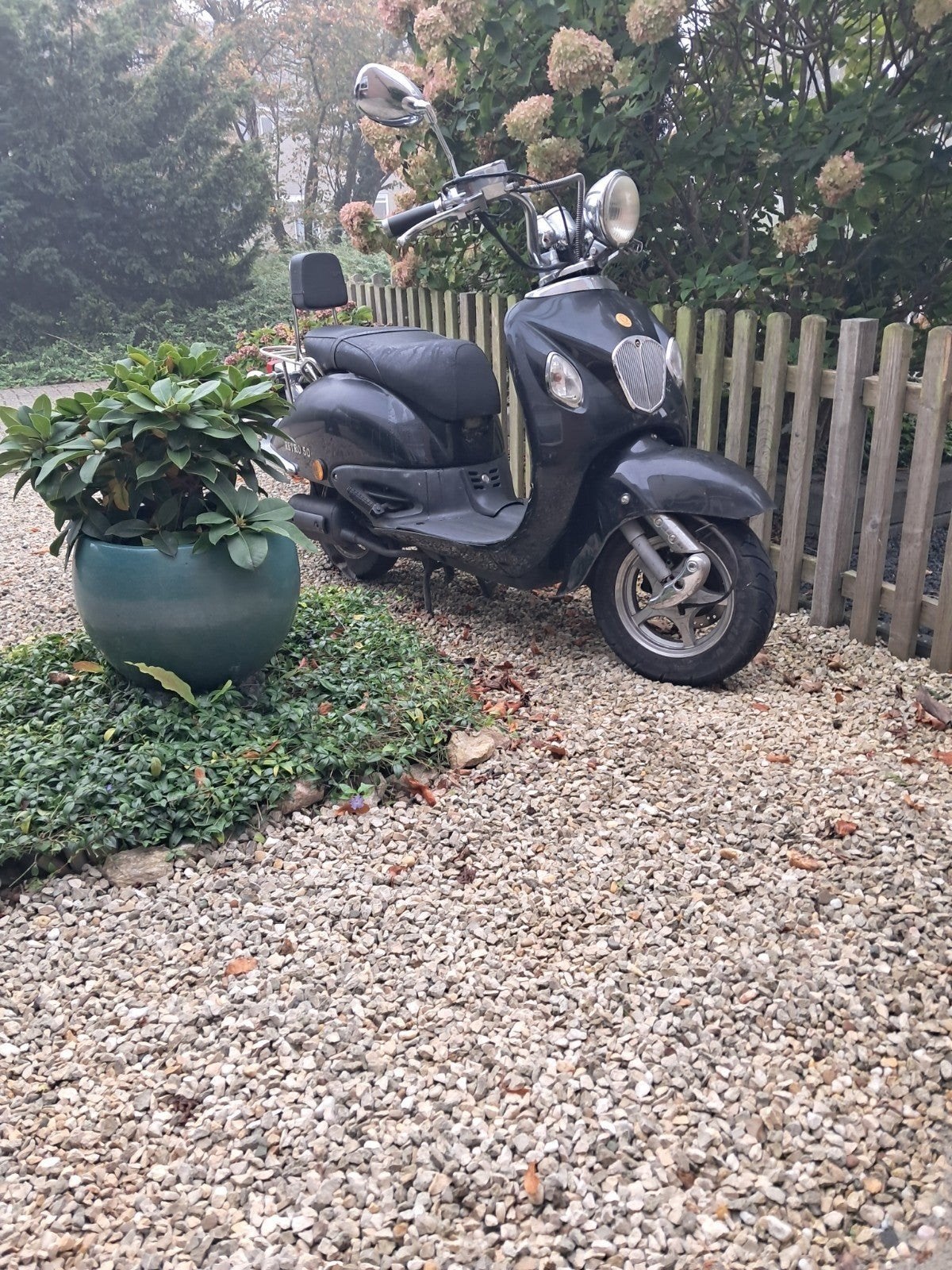 Retro scooter ophalen voor 50 euro - motor rookt, Ophalen of Verzenden