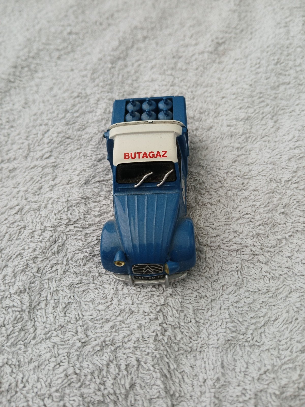 Alatya Citroën 2CV Butagaz Modelauto 1:43, Ophalen of Verzenden, Gebruikt, Auto, Overige merken