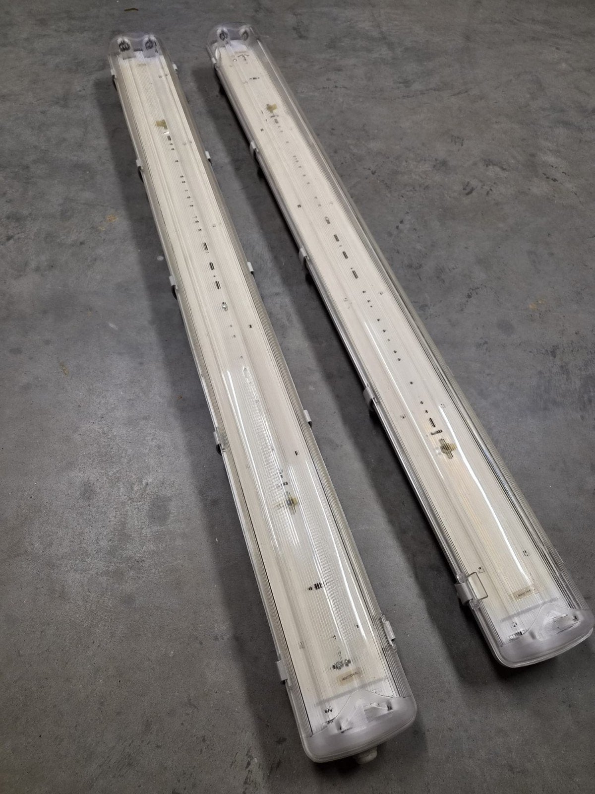 2x dubbele TL armatuur 1200, Ophalen, Minder dan 50 watt, Armatuur