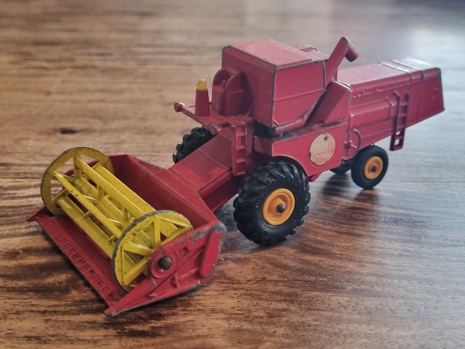 Vintage Matchbox King Size K-9 Claas Combine Harvester, Ophalen of Verzenden, Gebruikt