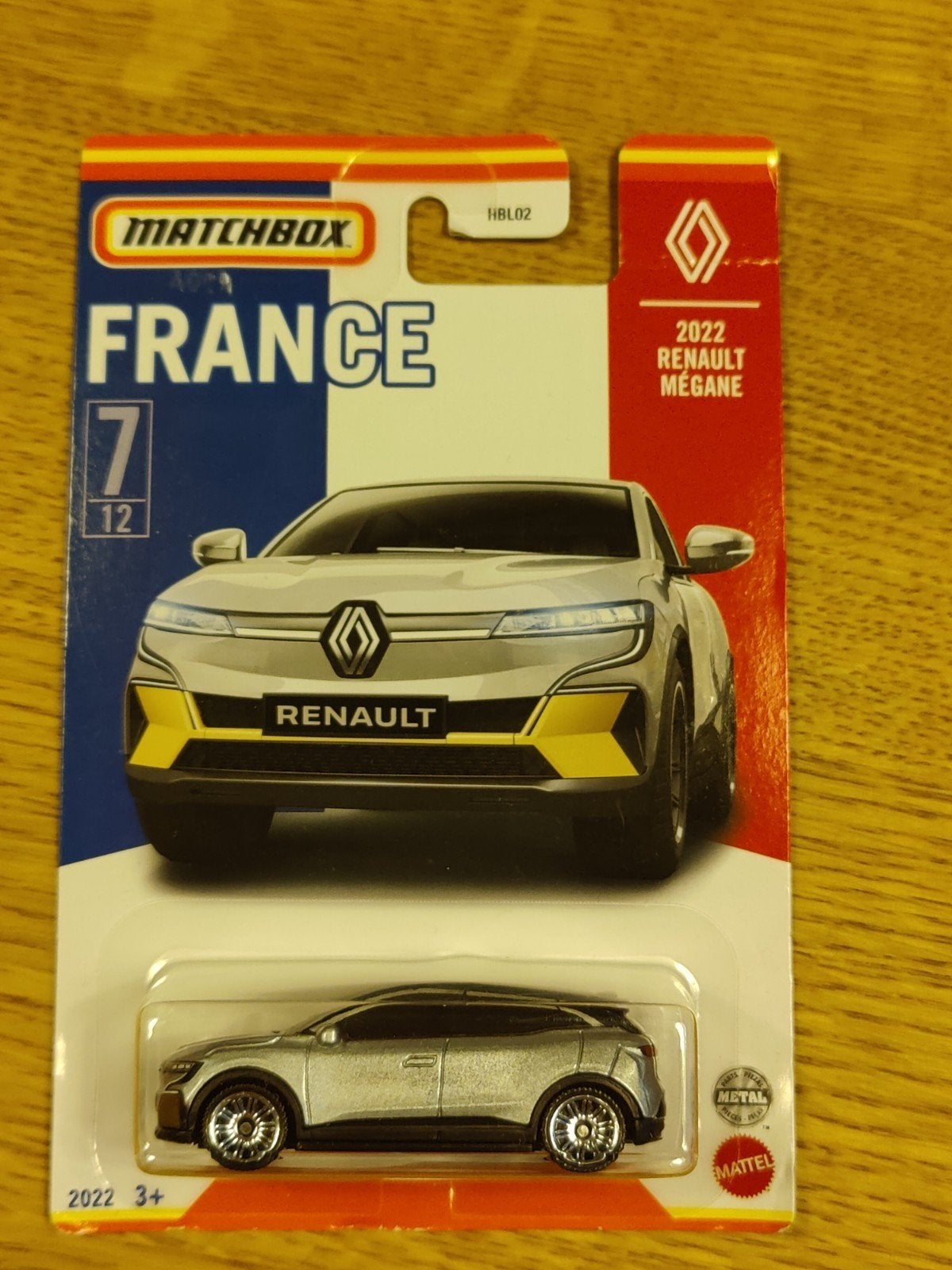 Matchbox Renault Megane ZILVER, Ophalen of Verzenden, Auto