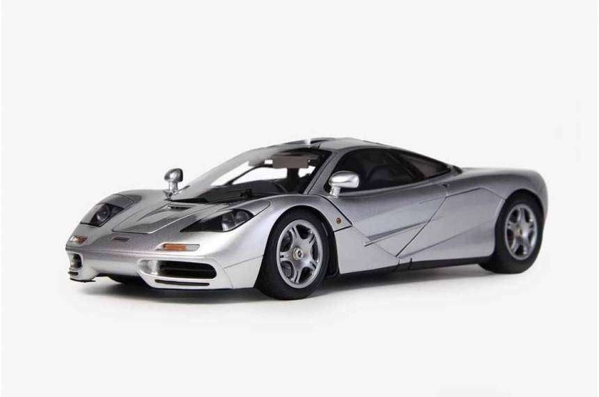 1:18 LCD Mclaren F1 zilver nieuw sealed in doos, Hobby en Vrije tijd, Ophalen of Verzenden, Nieuw, Auto, Overige merken