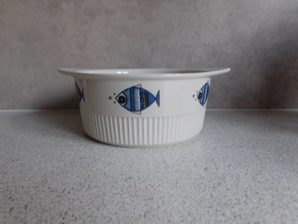 Ovenschaal 17 cm. Viking Fish Villeroy & Boch, Gebruikt, Villeroy & Boch, Ophalen of Verzenden, Schaal of Schalen