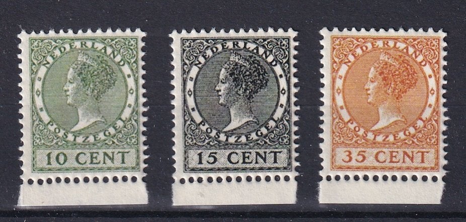 D37) 1924 NL Tentoonstelling 136/8 €225 MNH geen garantie, Verzenden, T/m 1940, Postfris