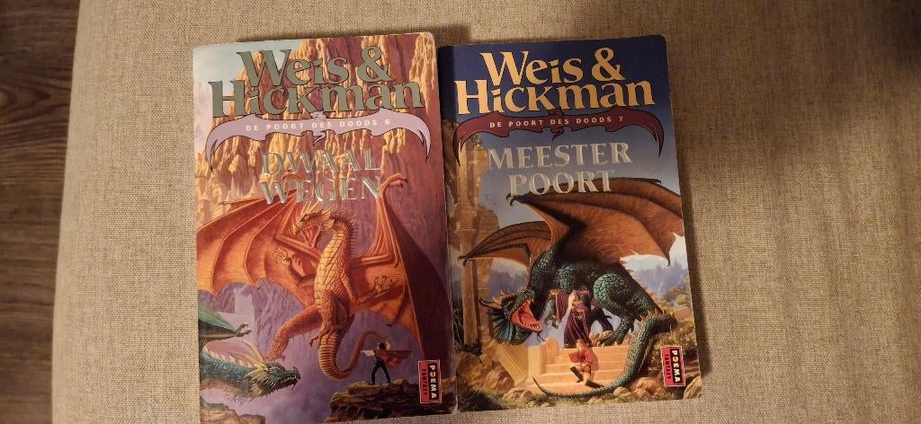 De Poort des doods boeken, Boeken, Fantasy, Ophalen of Verzenden, Gelezen, Margaret Weis en Tracy Hickman