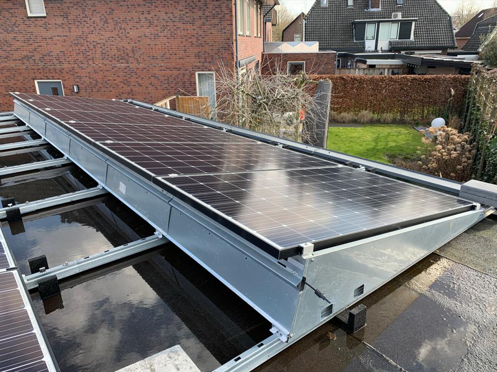 SMA SunnyBoy 3300-11 met 12x Trina Solar 305Watt piek, Doe-het-zelf en Verbouw, Zonnepanelen en Toebehoren, Ophalen, Gebruikt