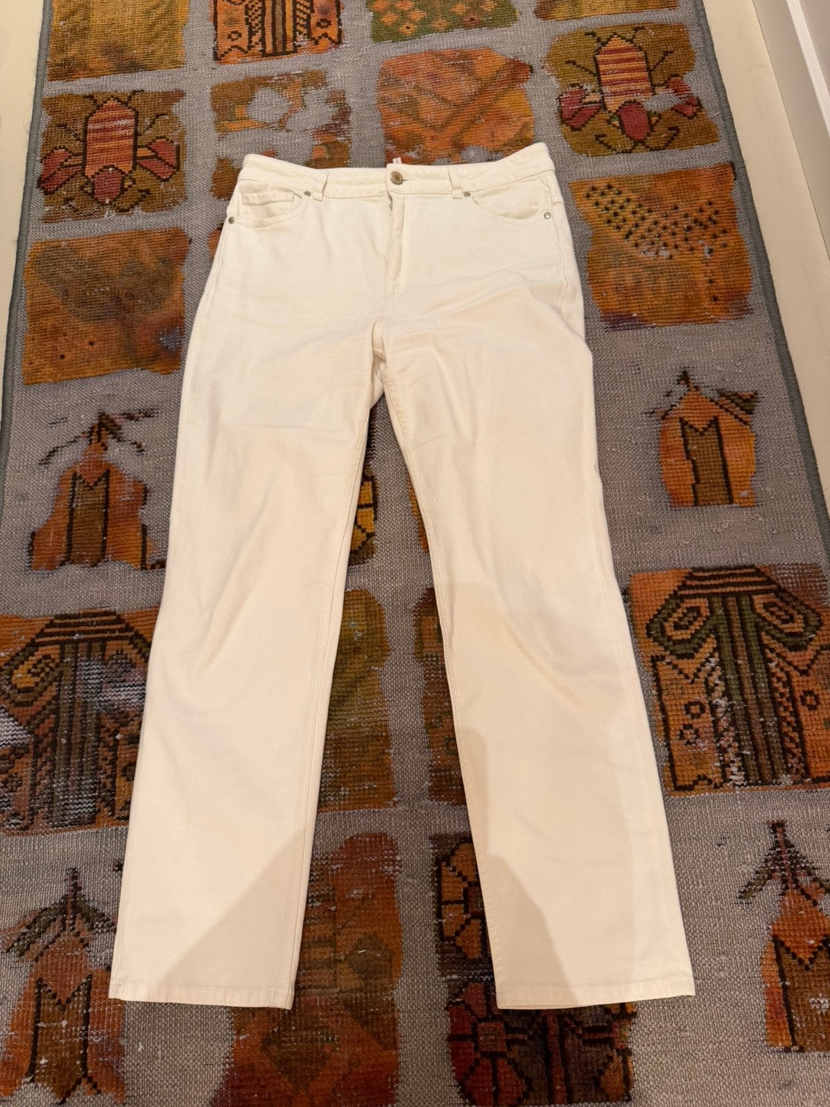 Dorethe Schumacher jeans maat 38, Maat 38/40 (M), Verzenden, Wit, Zo goed als nieuw