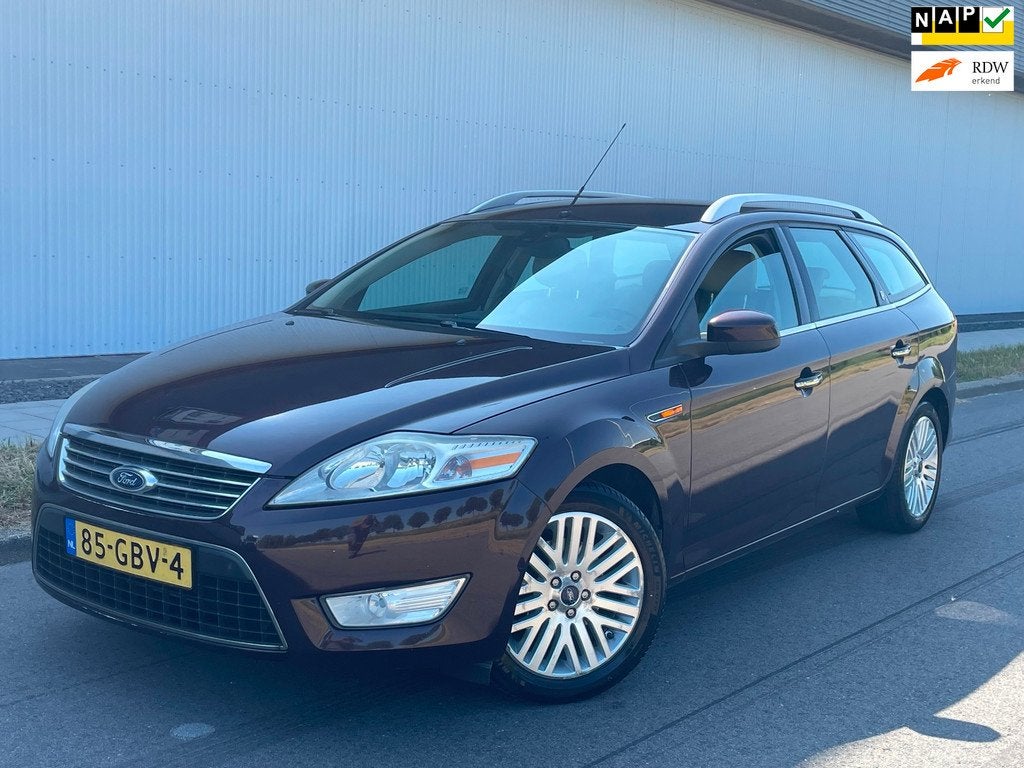 Ford Mondeo Wagon 2.0-16V Ghia LPG G3 Onderbouw 100 Liter, Gebruikt, Beige, Mondeo, Handgeschakeld