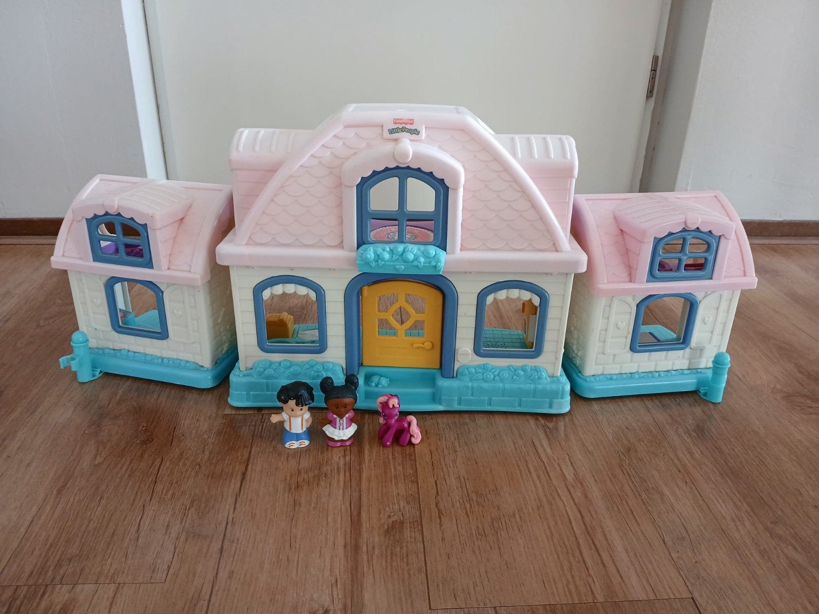Fisher-Price poppenhuis Little People Poppenhuis met Figuren, Ophalen, Gebruikt, Poppenhuis