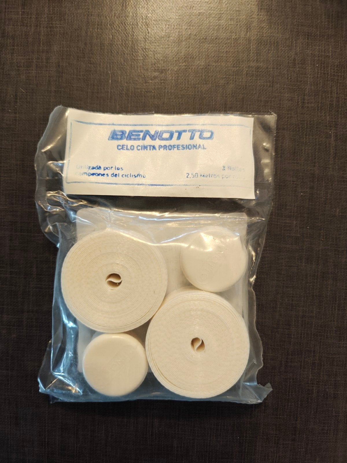 Nieuw Benotto wit stuurlint, Ophalen of Verzenden