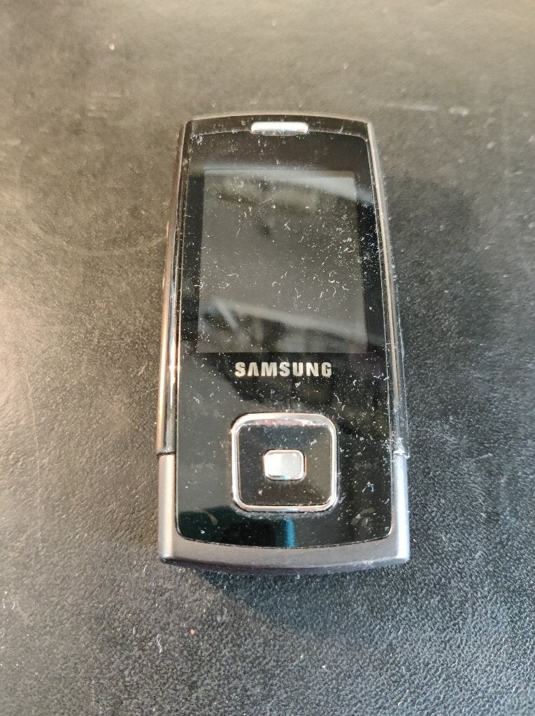 Samsung SGH-E900 1-6, 128 GB, Ophalen of Verzenden, Gebruikt, Zwart