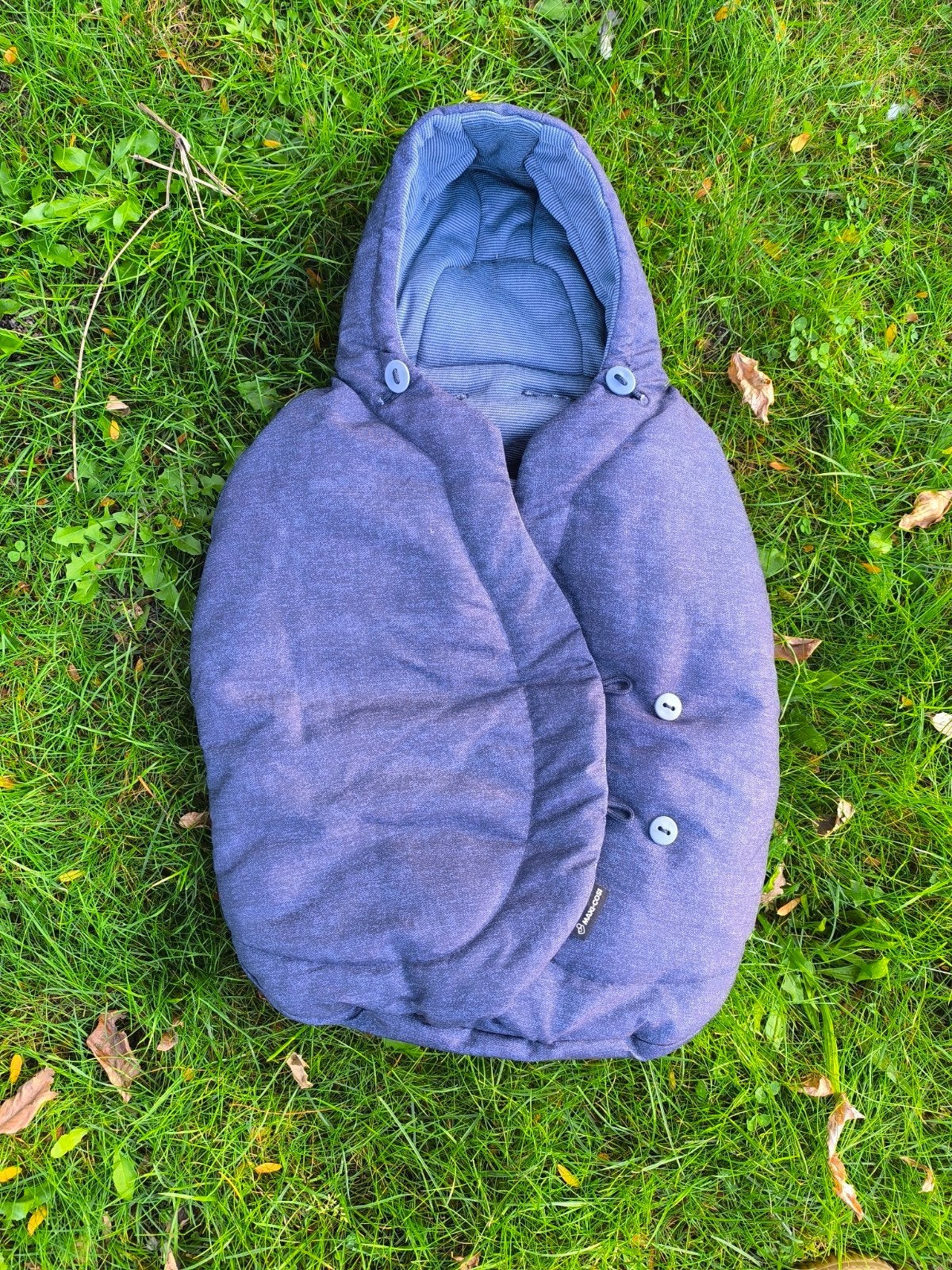 Maxi-Cosi Voetenzak - Blauw/Grijs, Nieuw, Ophalen of Verzenden, Gevoerd, Voetenzak