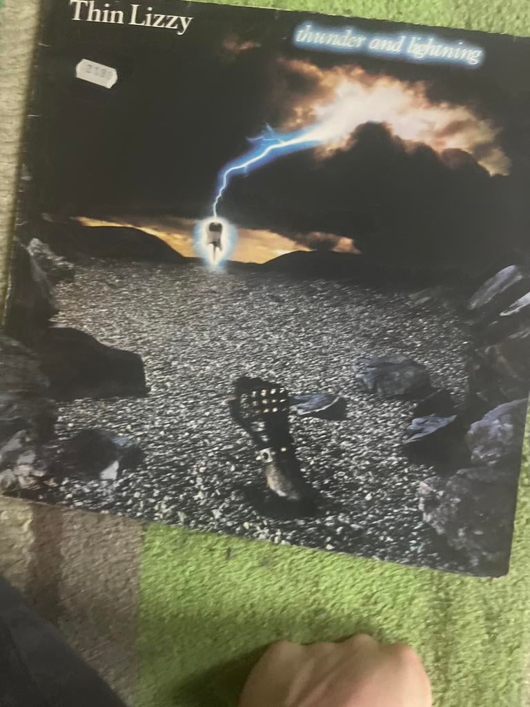 Thin Lizzy - Thunder and Lightning Vinyl LP, Ophalen of Verzenden, Gebruikt, 12 inch, Overige genres