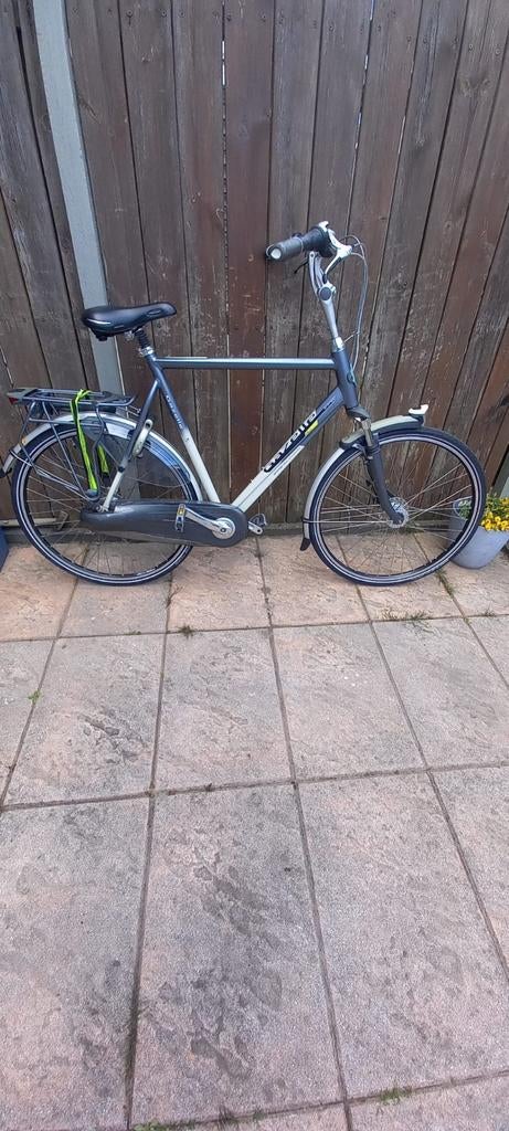 Gazelle herenfiets 28 inch, Gebruikt, Versnellingen, Ophalen of Verzenden, 65 cm of meer