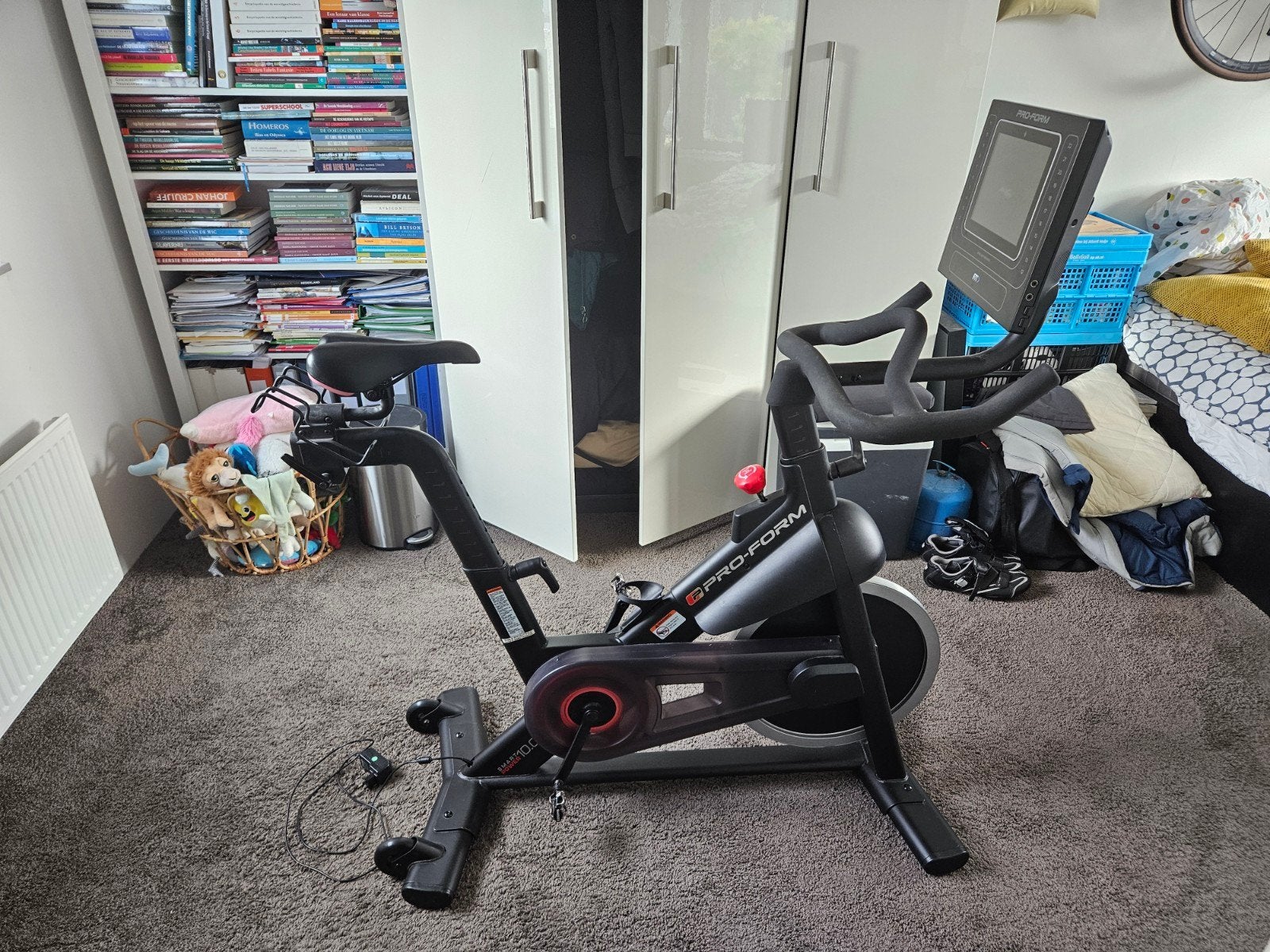 Pro-form hometrainer Smart Power 10.0, Sport en Fitness, Ophalen, Zo goed als nieuw, Hometrainer