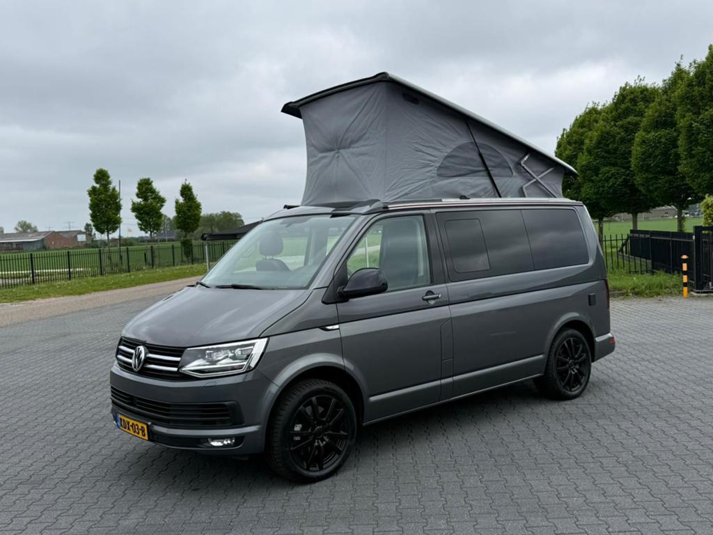 Volkswagen T6 california beach 2018 Grijs camper, Automaat, Buscamper of Camperbus, Volkswagen, Diesel