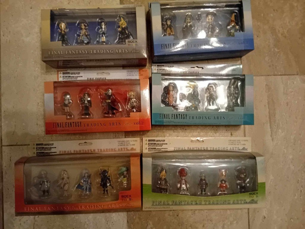 Final Fantasy Trading Arts 6x, Ophalen, Zo goed als nieuw