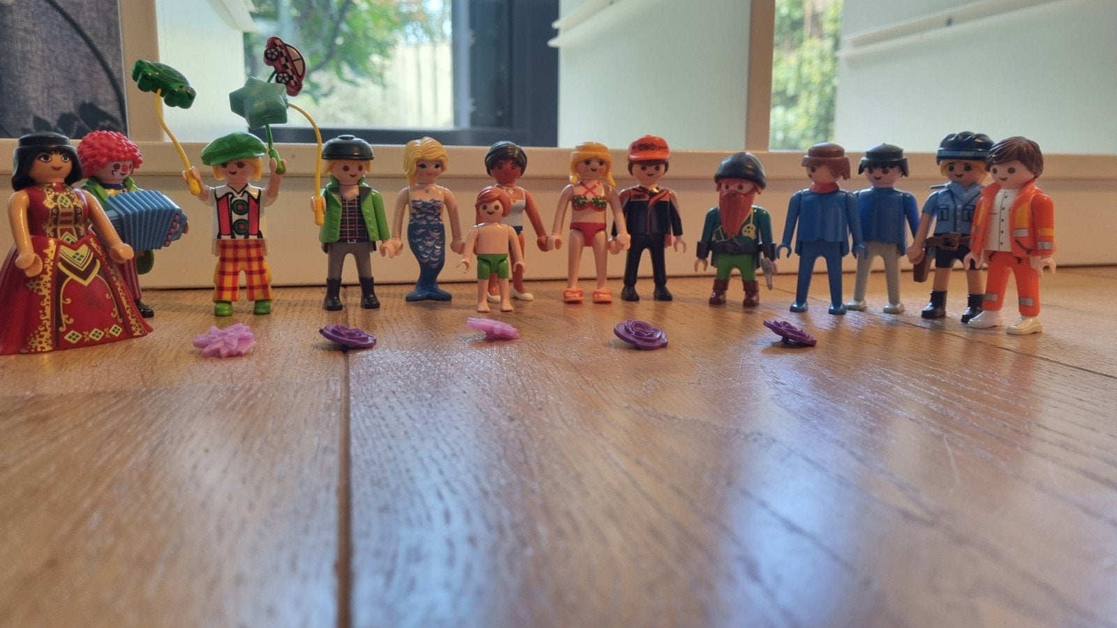 14 Playmobil figuren - diverse thema's, Ophalen, Gebruikt, Losse onderdelen, Figuren