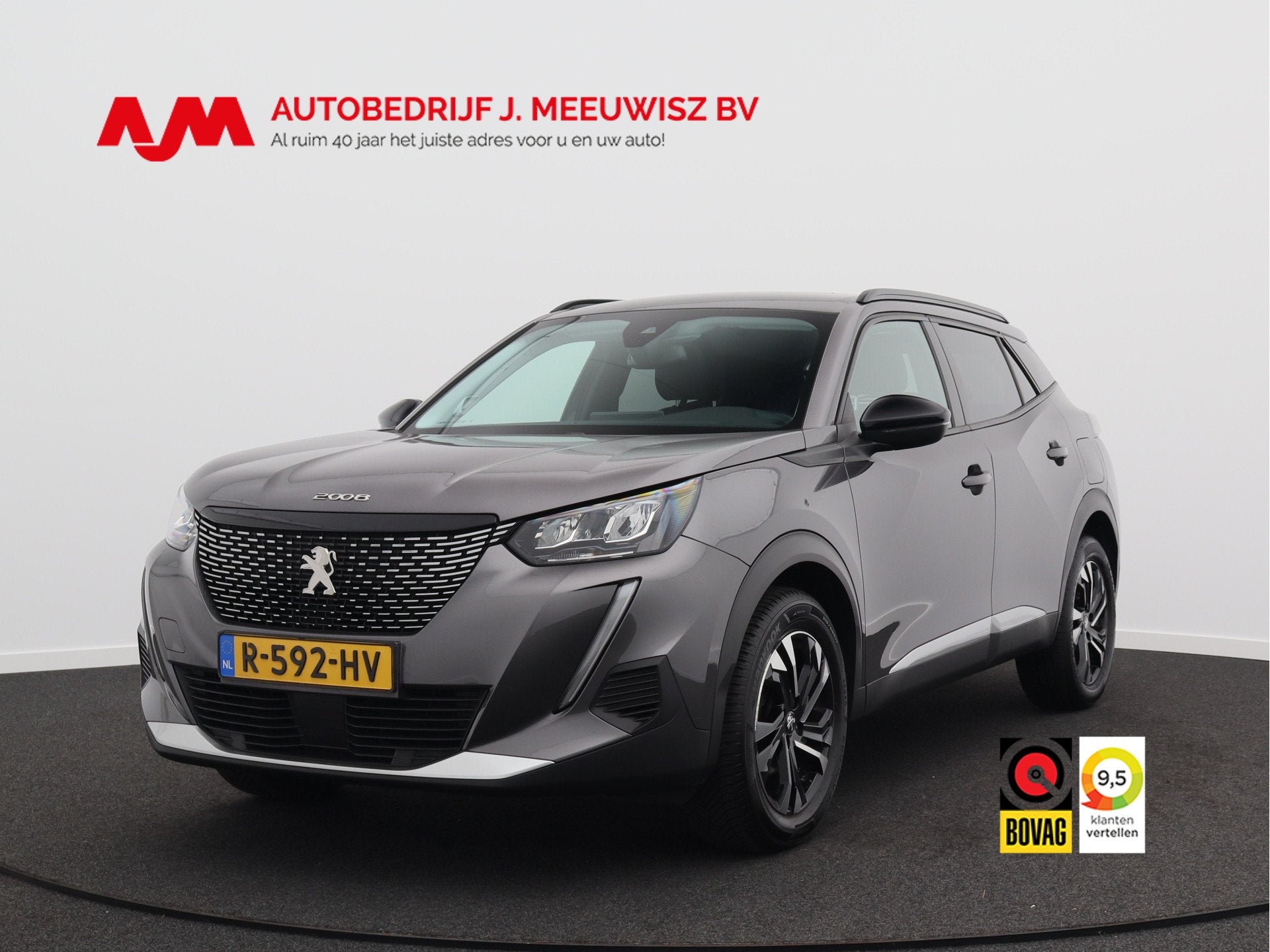 Peugeot 2008 1.2 PureTech Allure Pack/ automaat/ trekhaak!, Gebruikt, 1199 cc, Leder en Stof, Origineel Nederlands