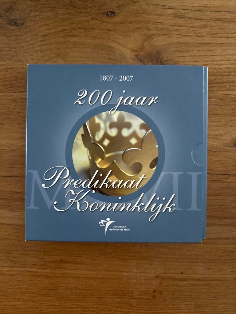 Themaset "200 jaar Predikaat Koninklijk" KNM 2007, Ophalen of Verzenden, Koningin Beatrix, Euro's, Setje