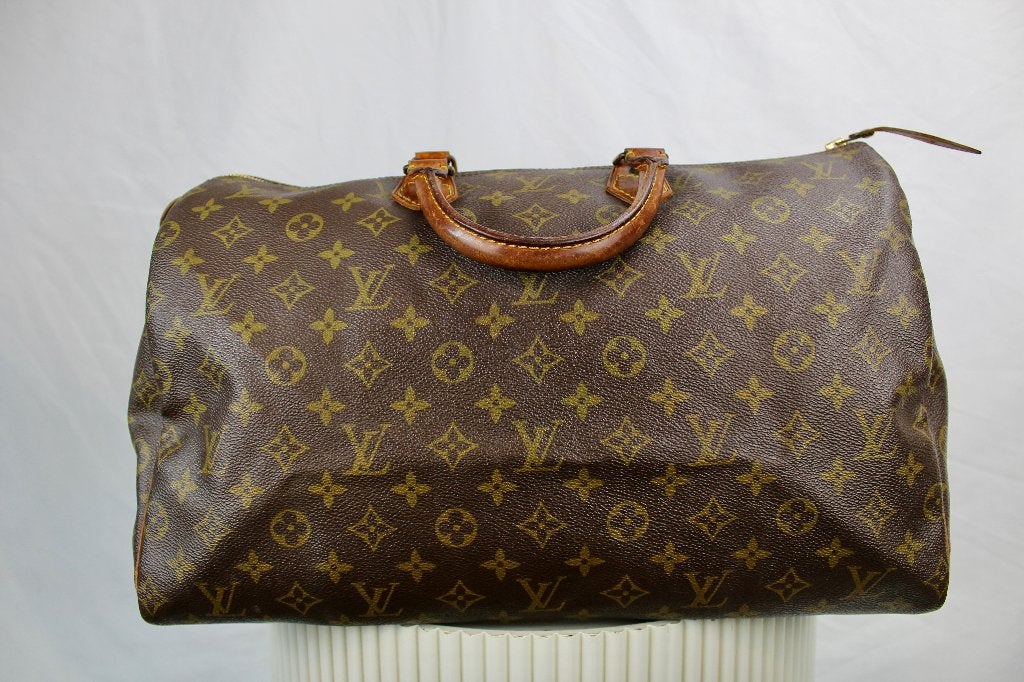 Louis Vuitton Speedy 40 - 1222, Gebruikt, Bruin, Ophalen of Verzenden, Louis Vuitton