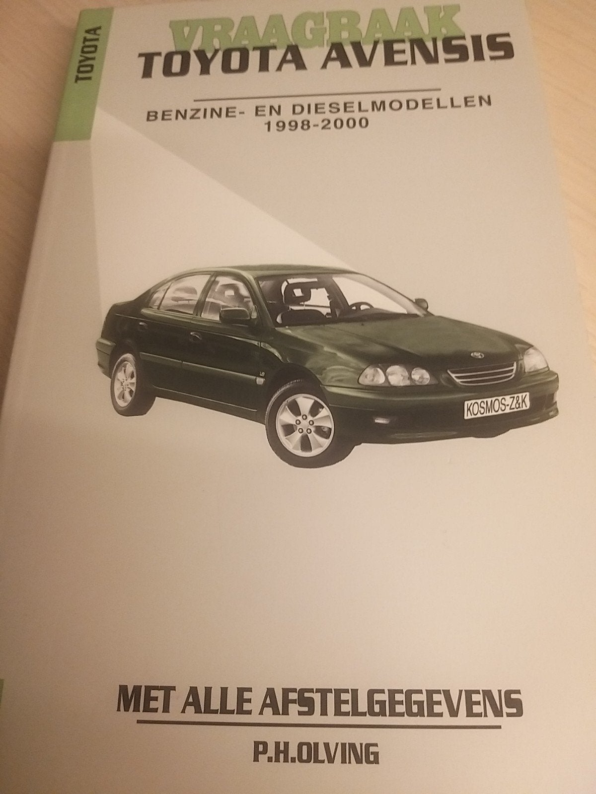1998 2000 dikke 470blz Toyota Avensis vraagbaak werkplaats, Ophalen of Verzenden