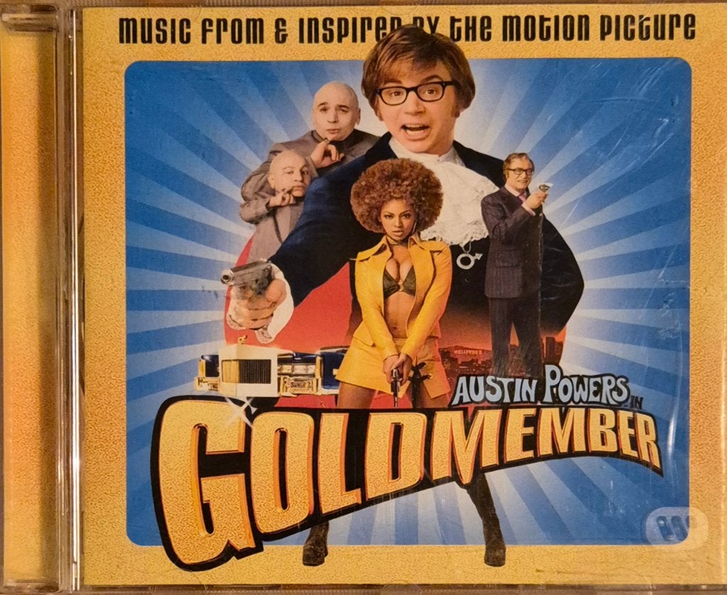 Austin Powers in Goldmember Soundtrack CD  #1713#, Cd's en Dvd's, Filmmuziek en Soundtracks, Inclusief doosje, Ophalen of Verzenden