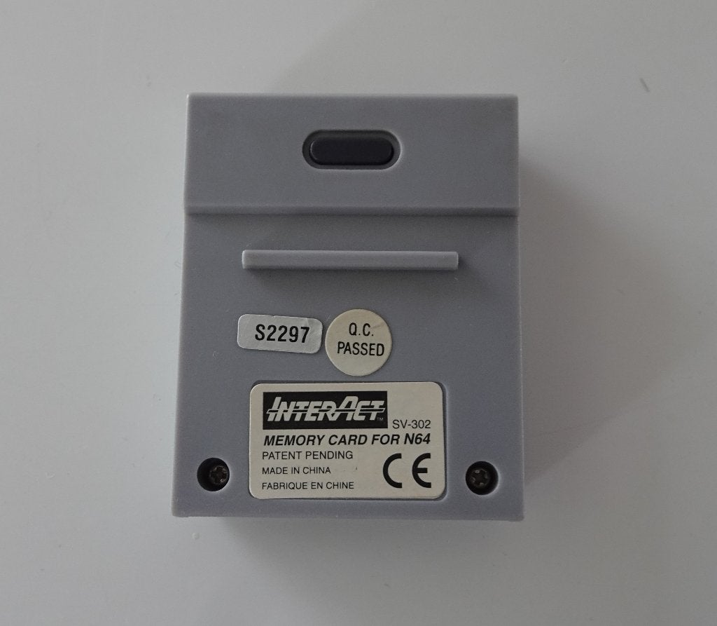 Memory Card voor Nintendo 64, 1 speler, Ophalen, Zo goed als nieuw, Vanaf 3 jaar