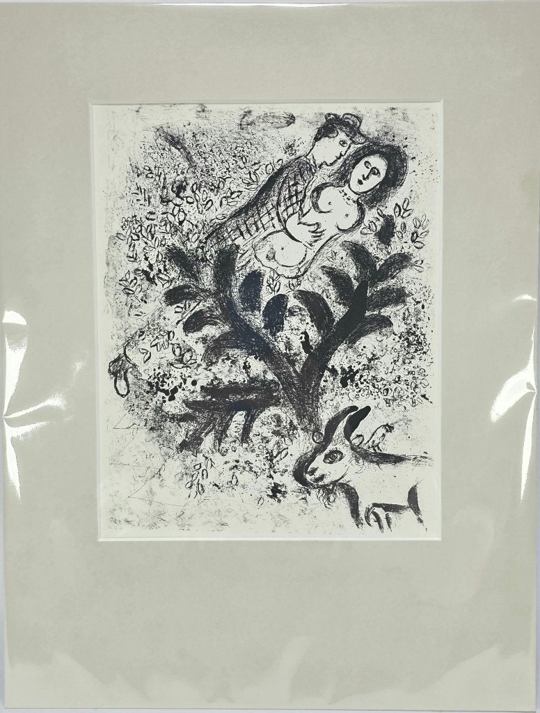 1073. Heliogravure, Marc Chagall - "De Tak", 1958, Ophalen, 25 cm, 1950 - 1999, Portret