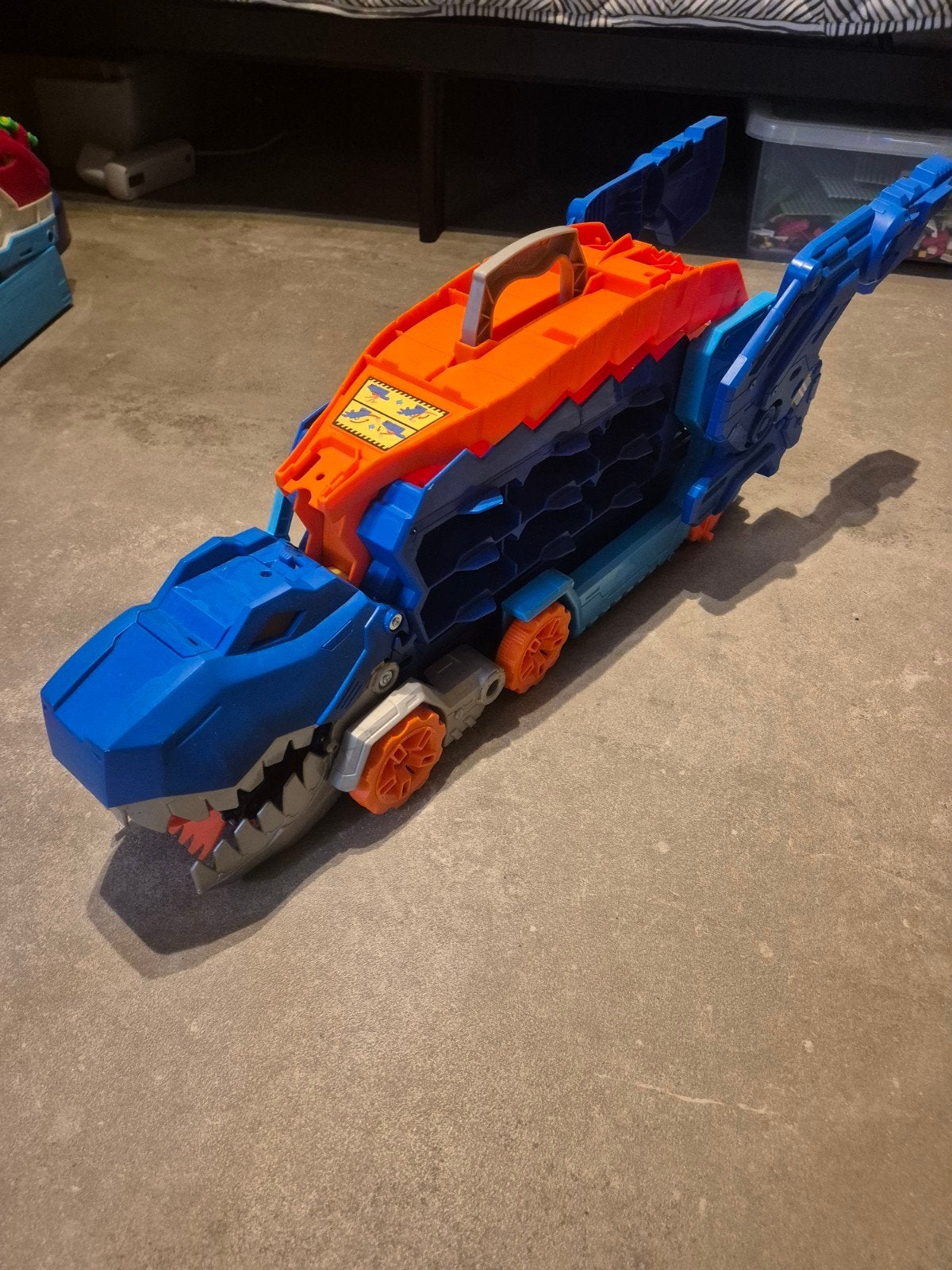 Hot Wheels City Ultimate Garage Dino Hauler, Ophalen, Zo goed als nieuw, Jongen of Meisje