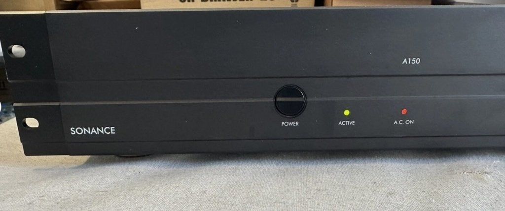 Sonance A150 Subwoofer Versterker, Ophalen, Overige systemen, Nieuw, 60 tot 120 watt