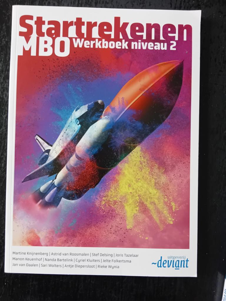 Startrekenen mbo niveau 2 nieuw, Ophalen of Verzenden, Beta, Nieuw, MBO