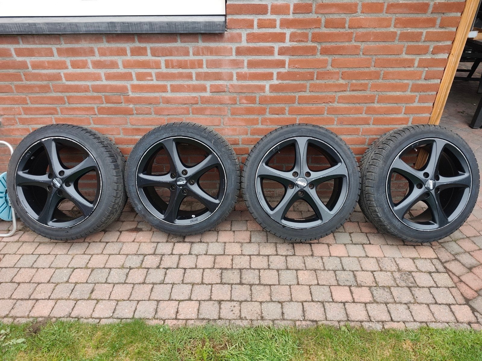 CMS 18 inch velgen met winterbanden 5x114,3 Subaru Levorg, Auto-onderdelen, Banden en Velgen, 18 inch, Banden en Velgen, 225 mm