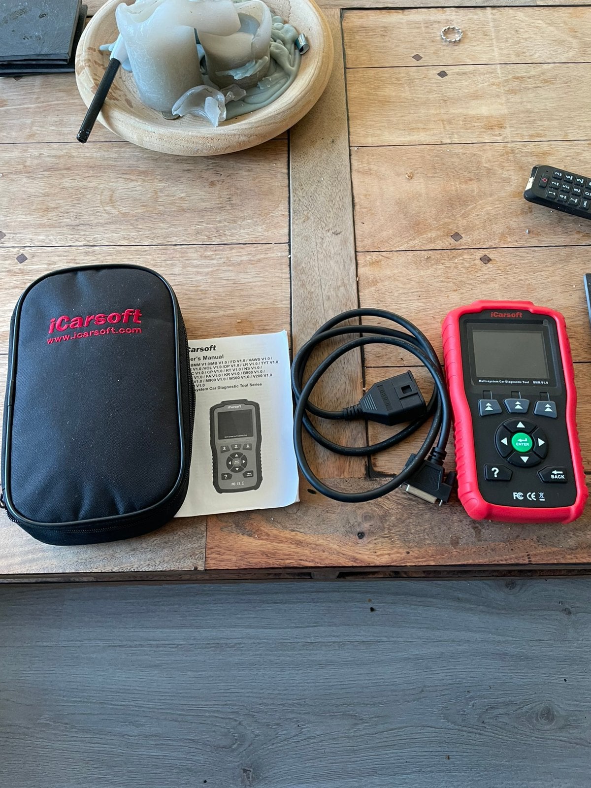 iCarsoft BMM V1.0 BMW / Mini diagnose apparaat, Ophalen of Verzenden, Zo goed als nieuw