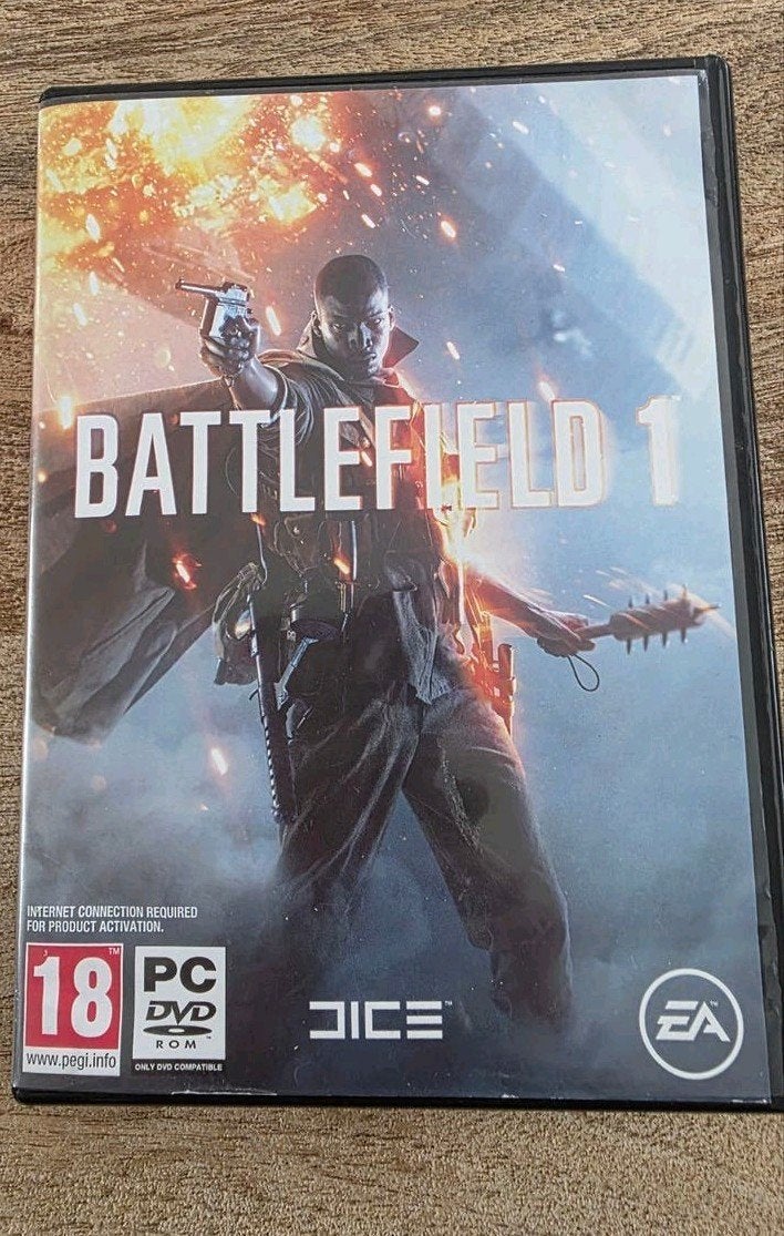 Battlefield 1 PC Game - 5 Discs, Online, Vanaf 18 jaar, Shooter, Ophalen of Verzenden