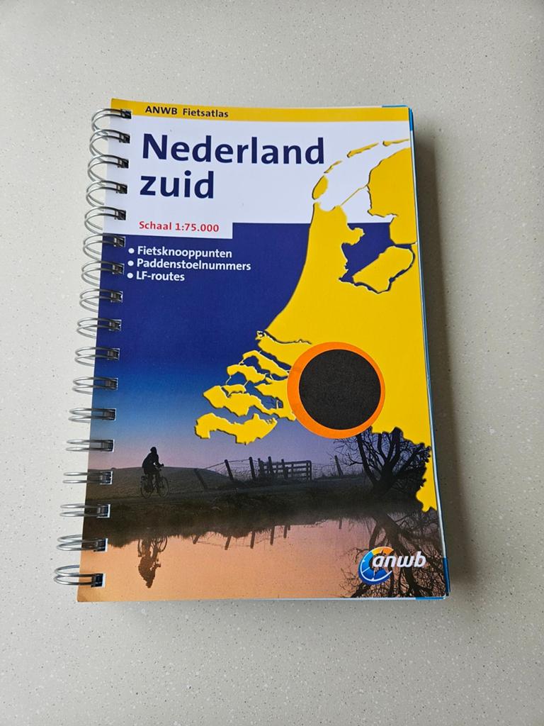 Nederland Zuid, Boeken, Fiets- of Wandelgids, Ophalen of Verzenden, Zo goed als nieuw, ANWB