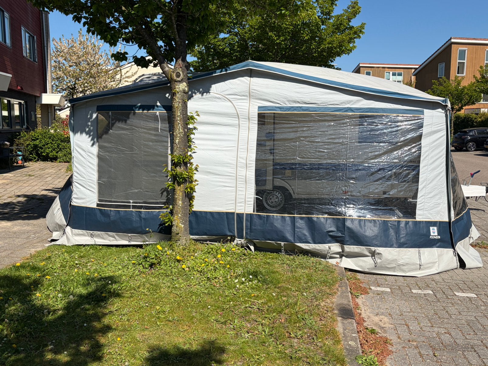 Voortent omloopmaat 12 (Pioneer Walker) 925–950 cm, Ophalen, Gebruikt, Tot en met 6
