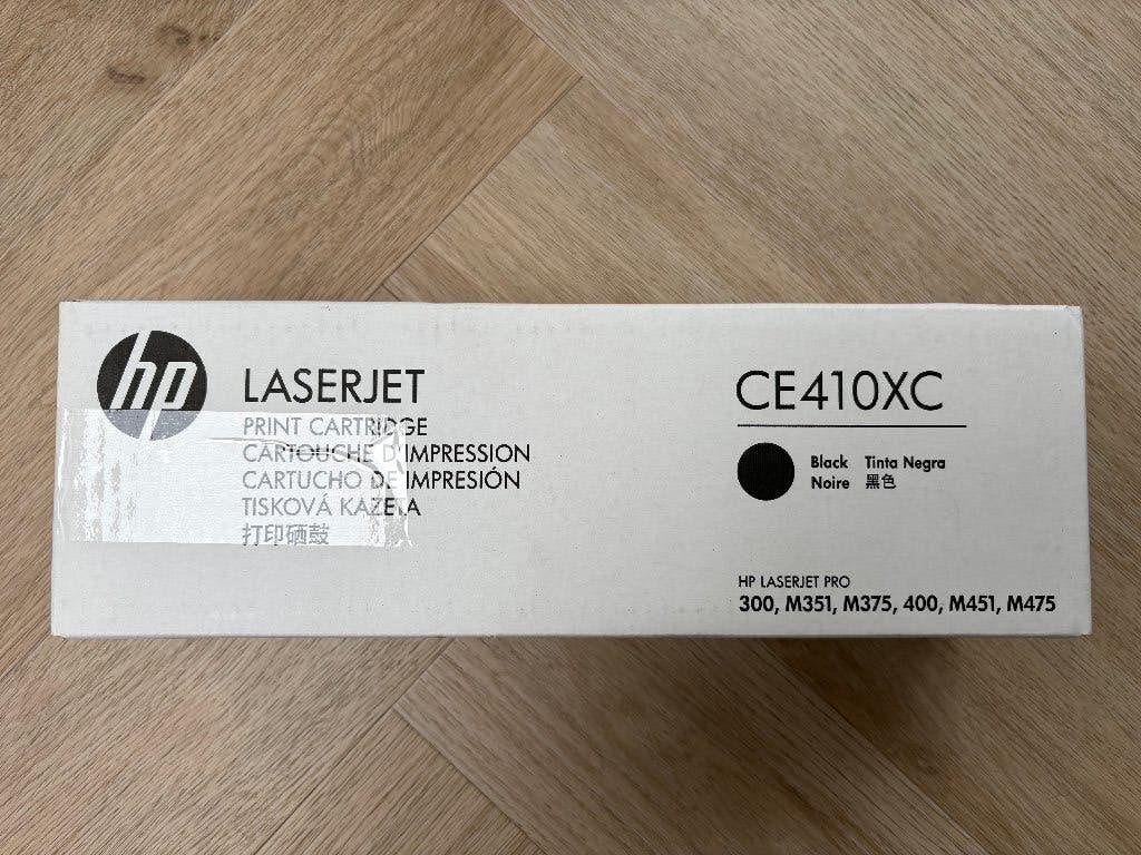 Nieuwe originele toner HP CE410XC (HP 305X) zwart grote cap, Computers en Software, Ophalen of Verzenden, Nieuw, Toner, HP (ORIGINEEL)