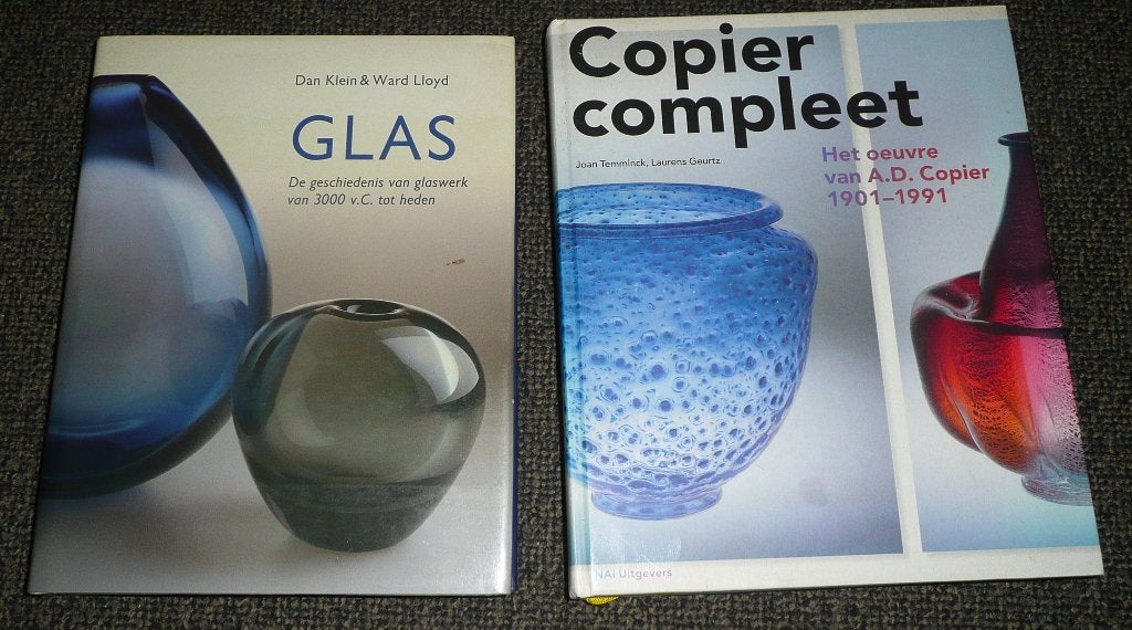 De geschiedenis van glaswerk & Copier Compleet., Ophalen of Verzenden