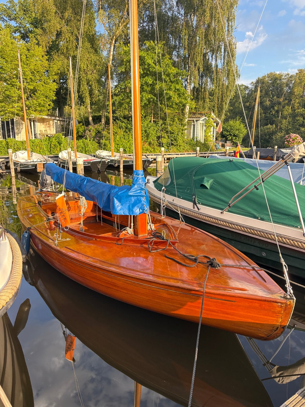 16 m2 / BM zeilboot, Loosdrecht, compleet (incl ligplaats), Ophalen of Verzenden, Gebruikt, Minder dan 15 m²