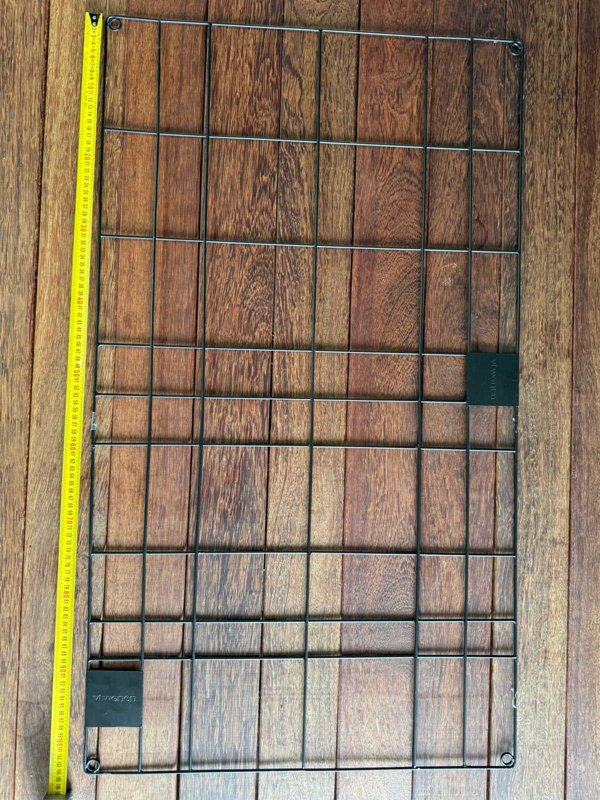 Original Handgemaakt VTwonen Wandrek XL, Ophalen, Metaal, Zwart, Zo goed als nieuw